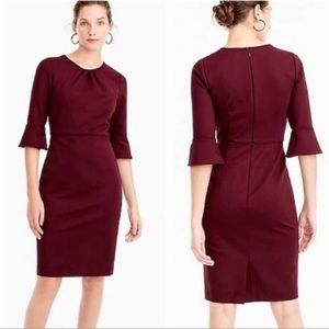 J Crew Ponte Sheath Dress NWOT